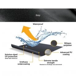 Bariloche 3.0 X 2.5m Outdoor Folding Arm Retractable Sunshade Awning DIY & Renovation