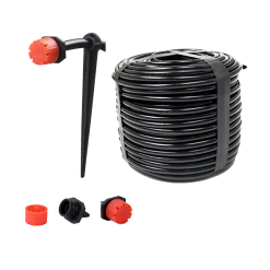 Randy & Travis Machinery 50M Hose Garden Irrigation System Plant Watering DIY Micro Drip Kits