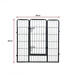 Randy & Travis Machinery Home & Lifestyle 8 Panel Heavy Duty Pet Dog Playpen Puppy Exercise Fence Enclosure Cage