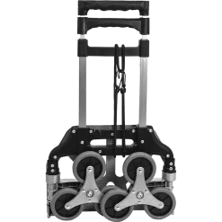 Randy & Travis Machinery Stair Climbing Trolley 6 Wheels Aluminium Folding Hand Cart Climb Steps DIY & Renovation