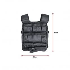 Randy & Travis Machinery 20kg Adjustable Weighted Training Vest Sports & Fitness