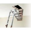 Randy & Travis Machinery DIY & Renovation Deluxe Aluminium Attic Loft Ladder - 2.7m To 3.05m