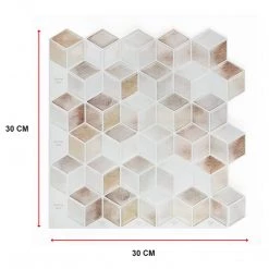 Randy & Travis Machinery DIY & Renovation Tiles 3D Peel And Stick Wall Tile Shell Mosaic ({{Size}} X 10 Sheets)