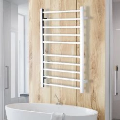 Della Francesca Electric Heated Bathroom Towel Rack / Rails -100w