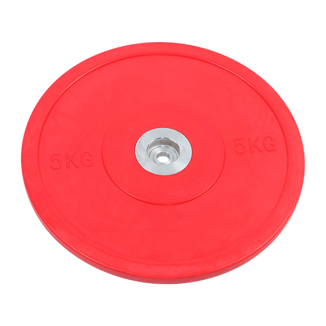 Randy & Travis Machinery 2x5kg PRO Olympic Rubber Bumper Weight Plate Sports & Fitness