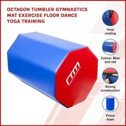 Randy & Travis Machinery Octagon Tumbler Gymnastics Mat Exercise Floor Dance Yoga Training