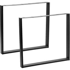 Randy & Travis Machinery Square-Shaped Table Bench Desk Legs Retro Industrial Design Fully Welded