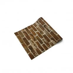 Randy & Travis Machinery Wallpaper Faux Brick Wall Paper Roll DIY & Renovation