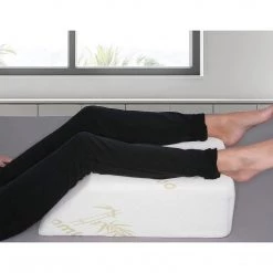 Randy & Travis Machinery Home & Lifestyle Wedge Elevation Pillow Cool Gel Memory Foam Leg Raiser Support Cushion