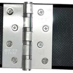 Randy & Travis Machinery 2.45m (8FT) Black Gymnastics Folding Balance Beam In Synthetic Suede