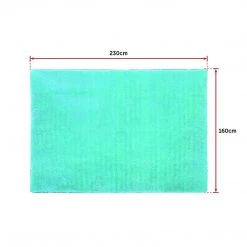 FactoryFast.com.au Furniture 230x160cm Floor Rugs Large Shaggy Rug Area Carpet Bedroom Living Room Mat Turquoise