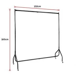 Palermo 300LBS Heavy Duty Clothing Garment Rail Rack Hanger Home & Lifestyle