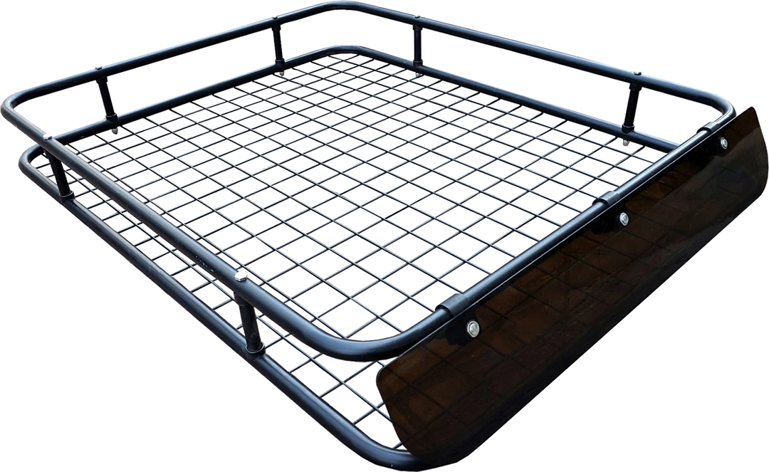 Bariloche Outdoor & Leisure Universal Roof Rack Basket - Car Luggage Carrier Steel Cage Vehicle Cargo