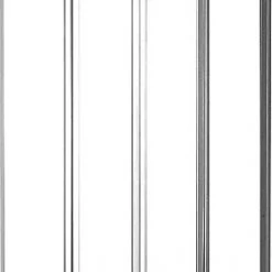 Della Francesca 4 Fold Chrome Folding Bath Shower Screen Door Panel 1000 X 1400mm DIY & Renovation
