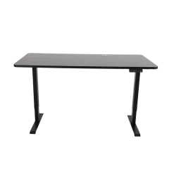 Furniture Palermo Standing Desk Sit Stand Height Adjustable Motorised 160cm Table Dual Motor