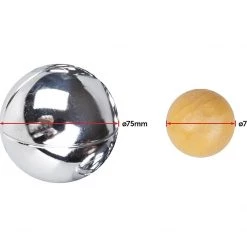 Randy & Travis Machinery Deluxe Boules Bocce 8 Alloy Ball Set Games & Hobbies