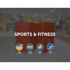 Randy & Travis Machinery Foldable Exercise Mat Gymnastics Martial Arts Yoga Karate Judo