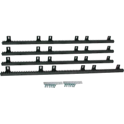 Randy & Travis Machinery Sliding Gate Hardware Accessories Kit - 4m Gear Rack Track DIY & Renovation