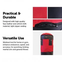 Randy & Travis Machinery Sports & Fitness 15kg Boxing Punching Bag Solid Filled