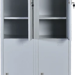 Salvatore Angelotti Furniture Four-Door Office Gym Shed Storage Locker