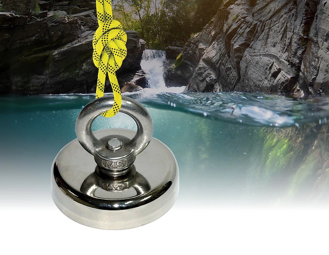 Randy & Travis Machinery 112Kg Salvage Strong Recovery Magnet Neodymium Hook