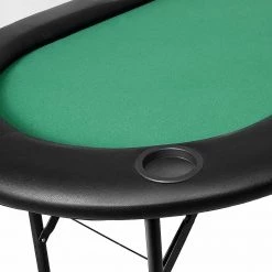 Randy & Travis Machinery Games & Hobbies 185cm 8 Player Folding Poker Blackjack Table With Cup Holder