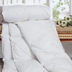 Salvatore Angelotti Home & Lifestyle 100% White Goose Feather Duvet / Doona /Quilt - Double