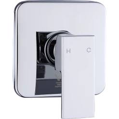 Della Francesca Shower Bath Mixer Tap Bathroom WATERMARK Approved - Chrome