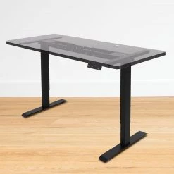 Palermo Standing Desk Sit Stand Height Adjustable Motorised Frame Only Dual Motor Furniture