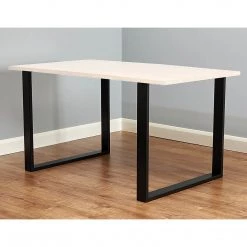 Randy & Travis Machinery Square-Shaped Table Bench Desk Legs Retro Industrial Design Fully Welded