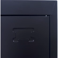 Salvatore Angelotti Black 12-Door Locker For Office Gym Shed School Home Storage - 4-Digit Combination Lock