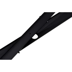 Della Francesca DIY & Renovation 80cm Tile Insert Black Grate Drain W/Centre Outlet Floor Waste