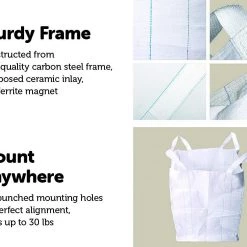 Randy & Travis Machinery Outdoor & Leisure 4 X 1 Tonne FIBC Polypropylene UV Rated Builder / Bulk / Landscape Bags