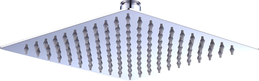 Della Francesca 300mm Shower Head Square 304SS Polished Chrome Finish