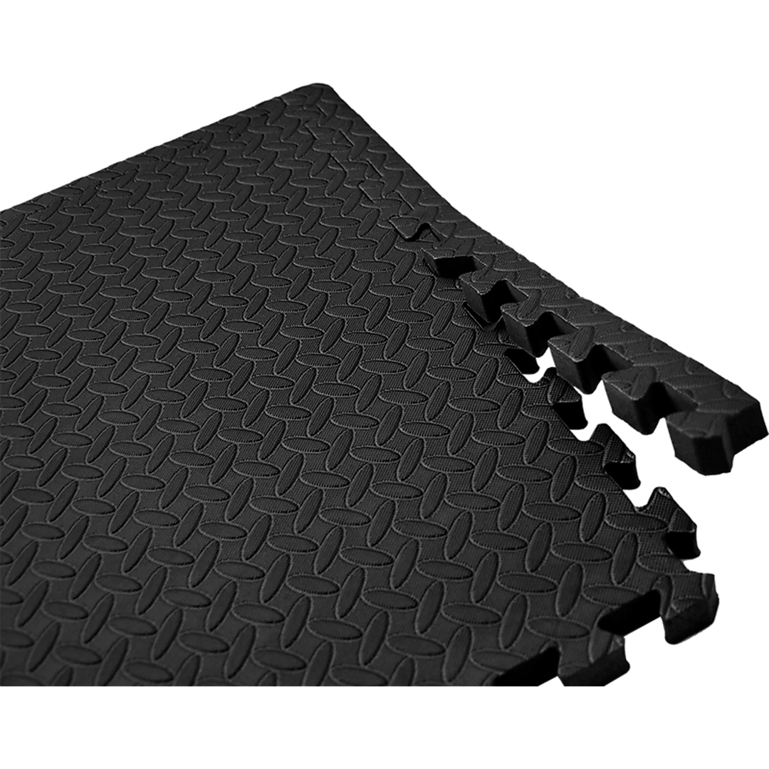 Randy & Travis Machinery 12 Tiles EVA Rubber Foam Gym Mat 60cm X 60cm 2.5cm Fitness Flooring Sports & Fitness