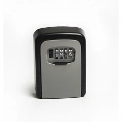 Randy & Travis Machinery Commercial Grade Lock Wall Mounted Key Safe Storage Lock Box Security Outdoor & Leisure