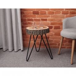 Randy & Travis Machinery Set Of 4 Industrial Retro Hairpin Table Legs 12mm Steel Bench Desk - 41cm