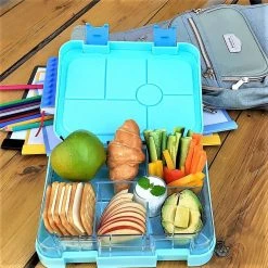 Randy & Travis Machinery Home & Lifestyle Bento Lunch Box Kids Leakproof Food Container School Picnic - Blue