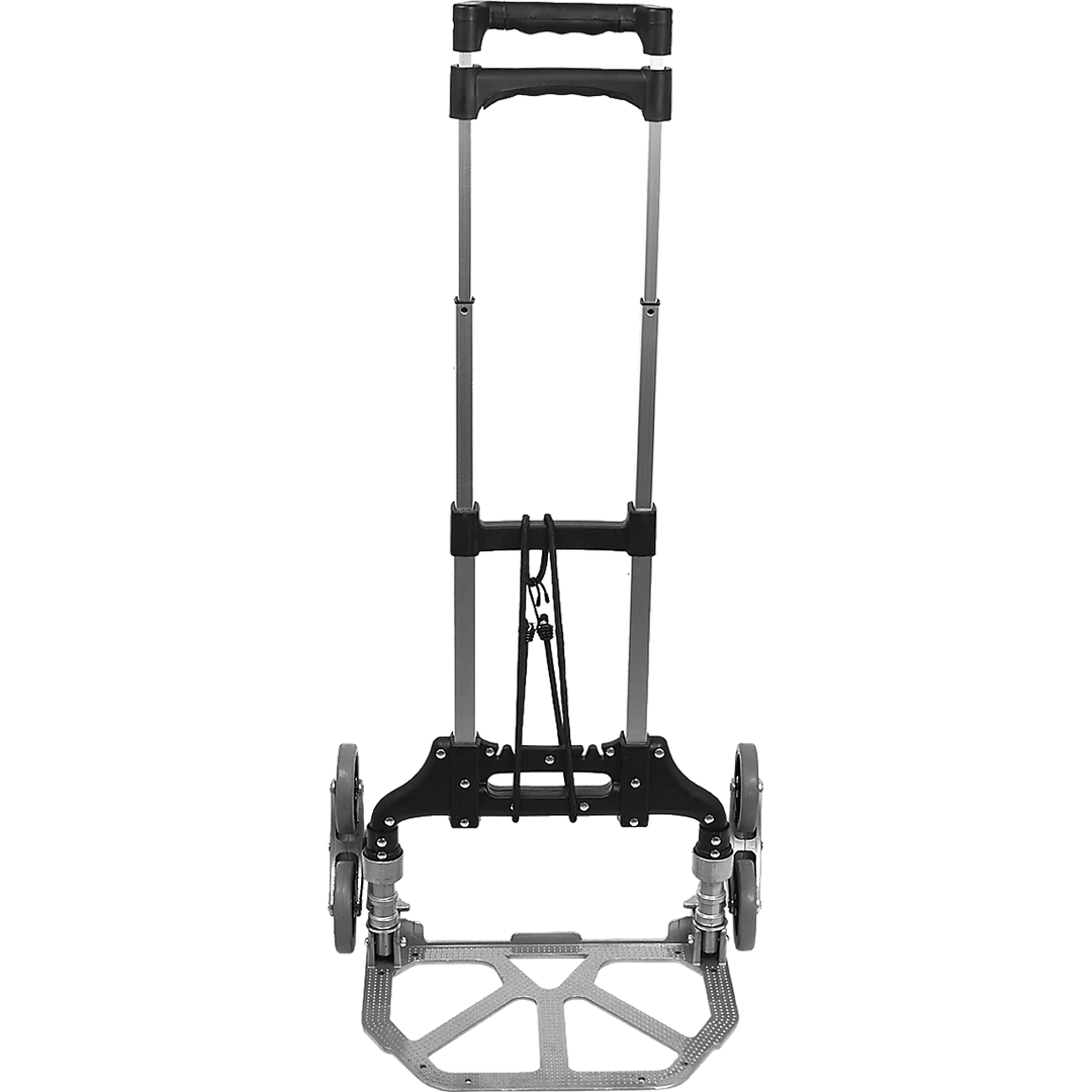 Randy & Travis Machinery Stair Climbing Trolley 6 Wheels Aluminium Folding Hand Cart Climb Steps DIY & Renovation