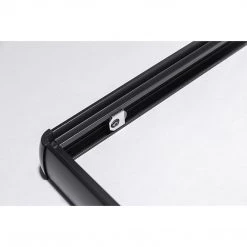 Della Francesca DIY & Renovation 800 X 1200mm Sliding Door Nano Safety Glass Shower Screen In Black