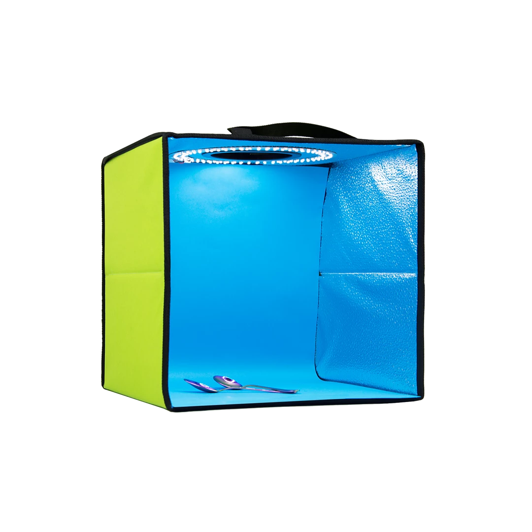 Randy & Travis Machinery Home & Lifestyle 12'' LED Light Room Photo Studio Photography Lighting Tent Kit Backdrop Cube Box