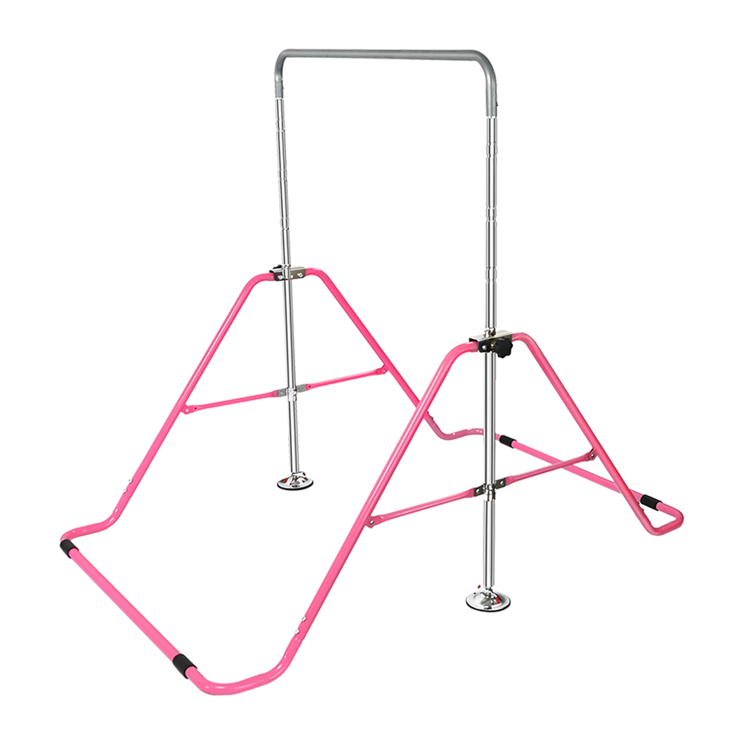 Randy & Travis Machinery Sports & Fitness Kids Gymnastics Bars Training Horizontal Bar Monkey Kip Bar Pink