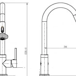 Della Francesca Basin Mixer Tap Faucet -Kitchen Laundry Bathroom Sink