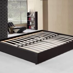 Palermo PU Leather Queen Bed Ensemble Frame Furniture