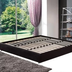 Palermo Furniture PU Leather King Bed Ensemble Frame