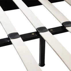 Palermo Furniture PU Leather King Bed Ensemble Frame