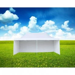 Bariloche 3x6m Popup Gazebo Party Tent Marquee - White Outdoor & Leisure