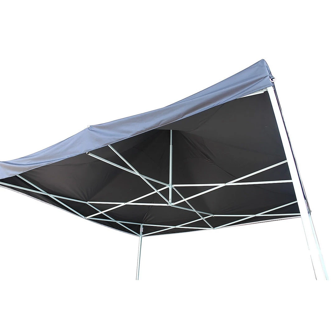 Bariloche Outdoor & Leisure 3x3m Popup Gazebo Party Tent Marquee - Black