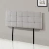 Palermo Furniture Beige Linen Fabric Double Deluxe Tufted Headboard Bedhead