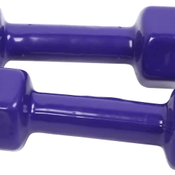 Randy & Travis Machinery 2kg Dumbbells Pair PVC Hand Weights PVC Coated